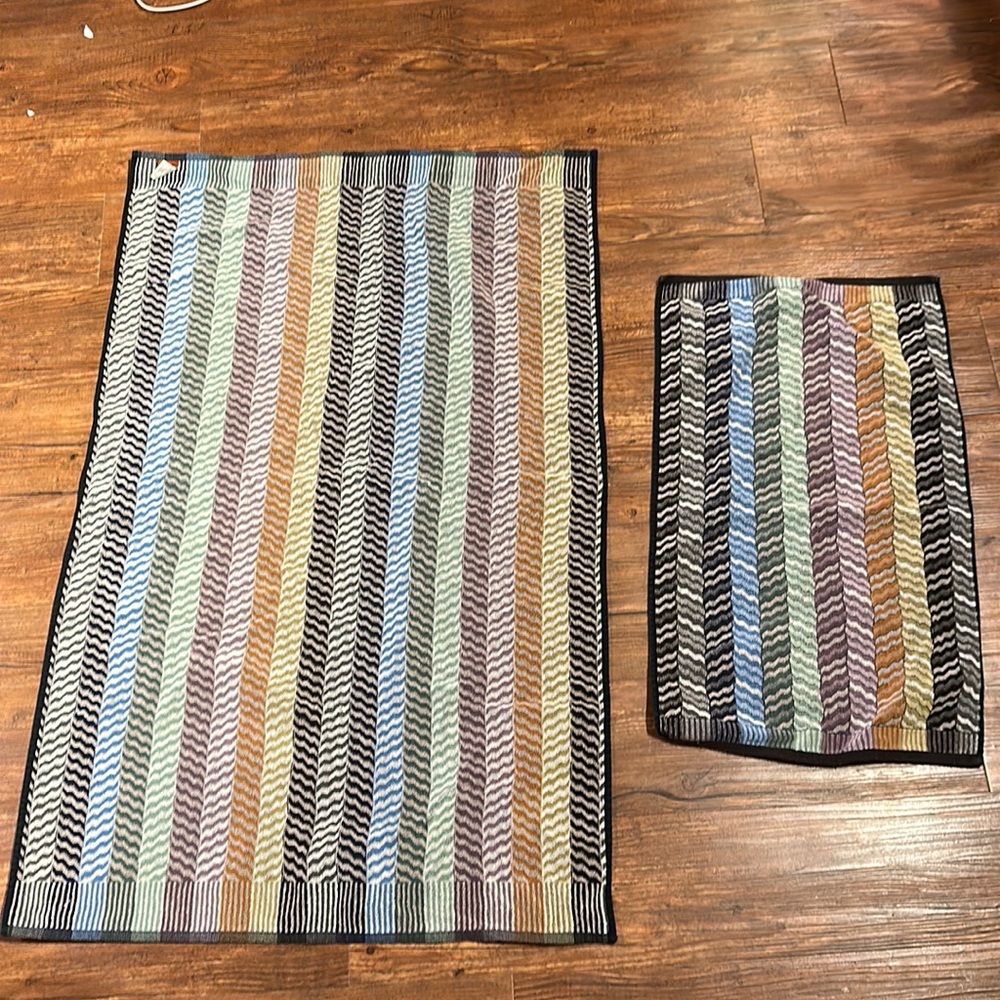 Missoni Home bath towel + hand towel